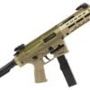 B&T SPC10 10mm 8.9" Pistol, Coyote Tan - Glock Lower 3 132