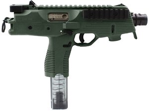 B&T TP9-N 9mm 5.1" 30rd Pistol, OD Green