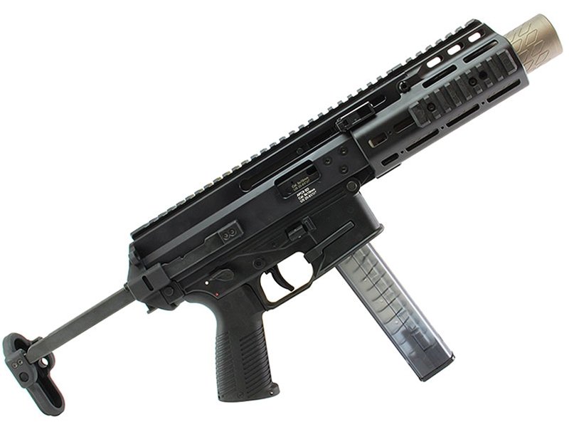 B&T APC9 SD Pro Sub Compact 9mm 5.7" 30rd Suppressed SBR 1 35