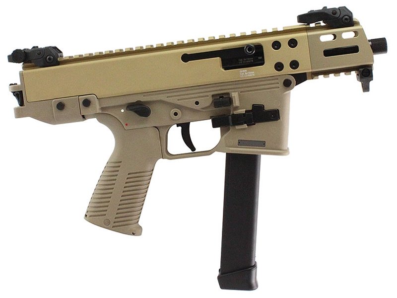 B&T GHM9 Gen2 Compact 9mm 4.3" Pistol, Coyote Tan - Glock Lower 1 69