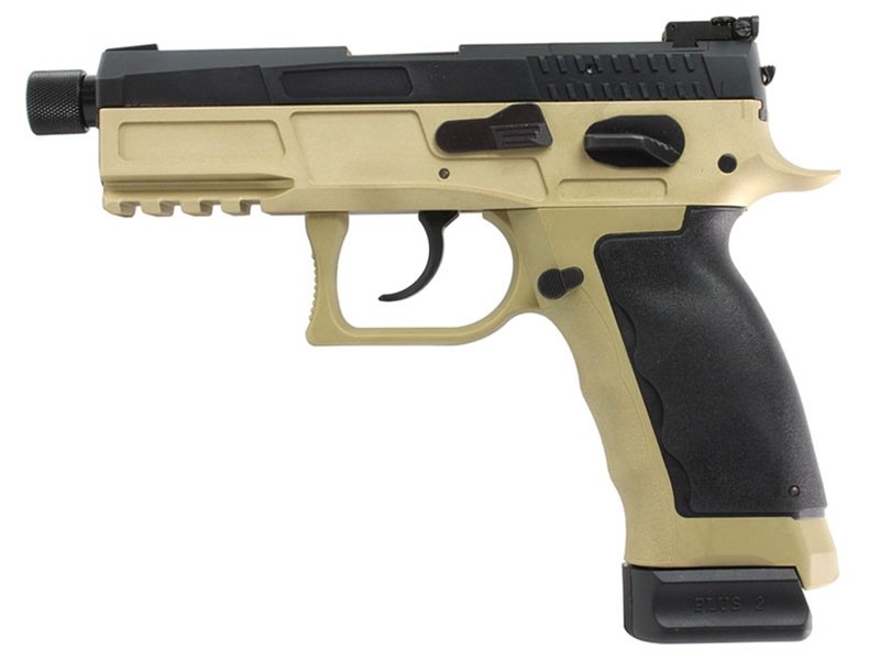 B&T MK-II 9mm 4.3" 17rd Pistol, Coyote Tan TB 1 87 1199